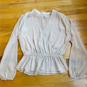 Pink Aritzia Blouse Size Small